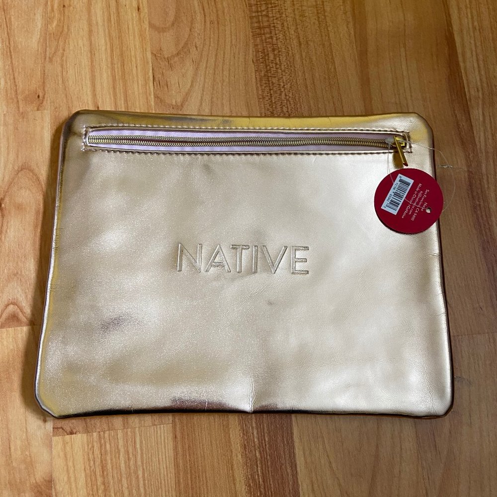 Native Gold Travel Bag